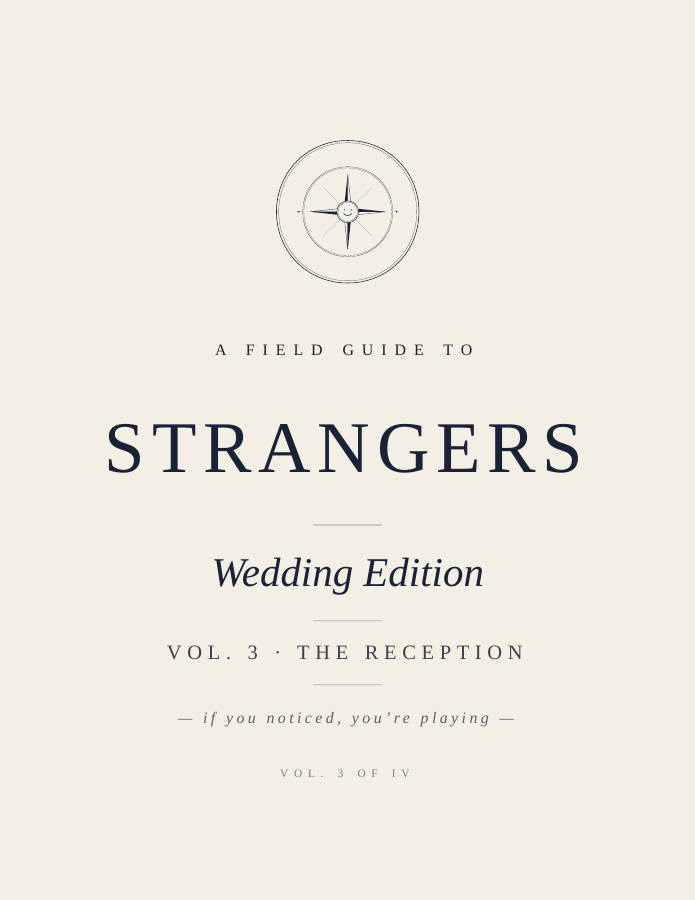 Wedding Edition Vol. 3 · The Reception cover