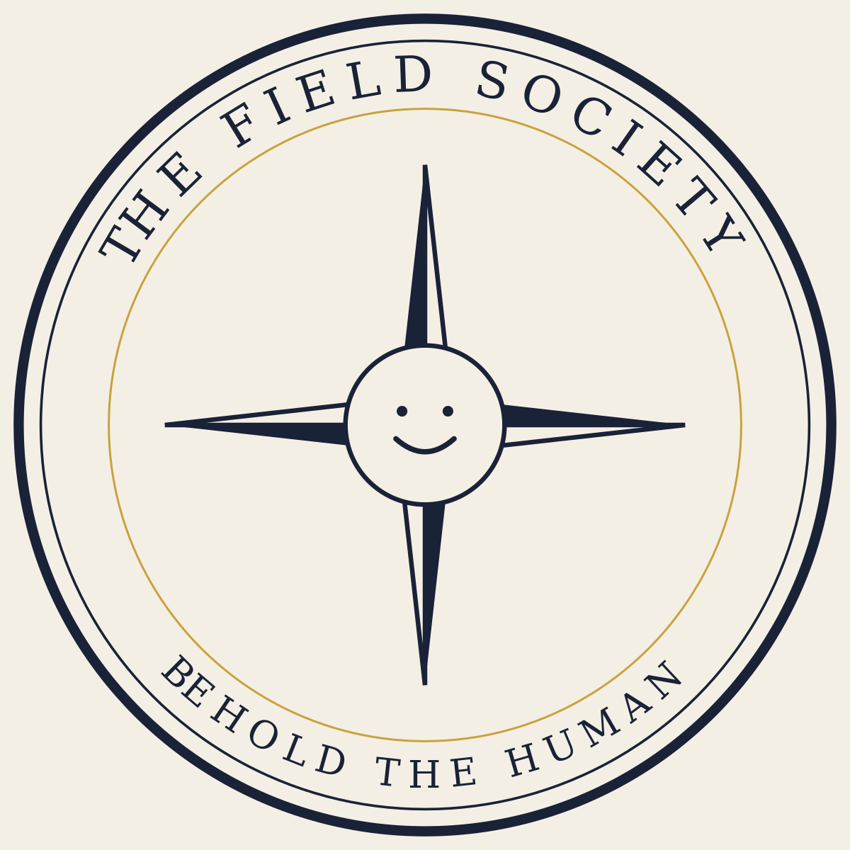 The Field Society seal — Behold the Human