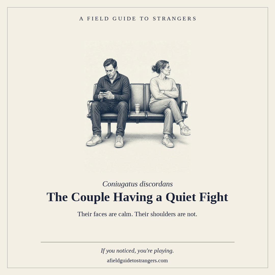 The Couple Having a Quiet Fight